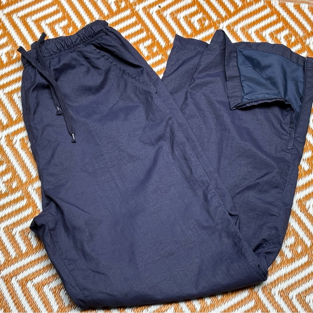 Eddie Bauer Windbreaker Ankle Zip Pants